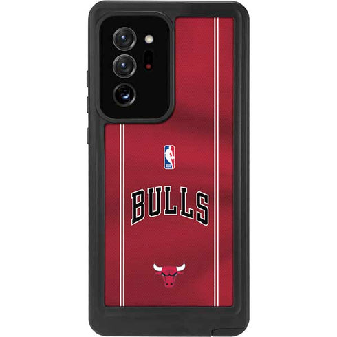 NBA Chicago Bulls Jersey Galaxy Note20 Ultra 5G Waterproof Case